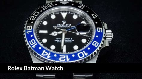 Rolex Batman price chart